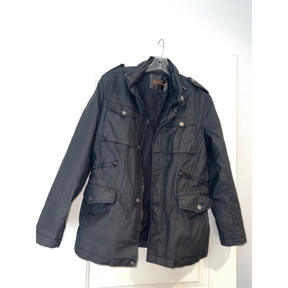 Ben SHERMAN THE ORIGINAL BLACK UTILITY JACKET - SIZE S - Picture 1 of 6